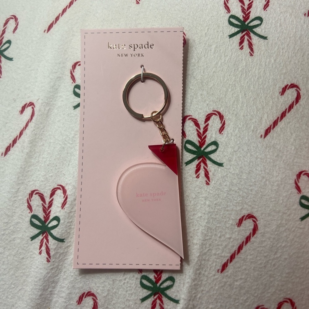 Kate Spade Pink Key Fob Key Chain NWT